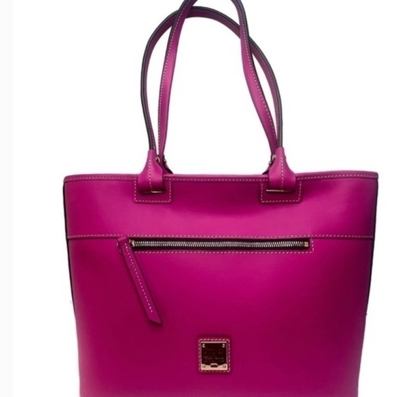 Dooney & Bourke Vibrant Pink Tote - Picture 2 of 5